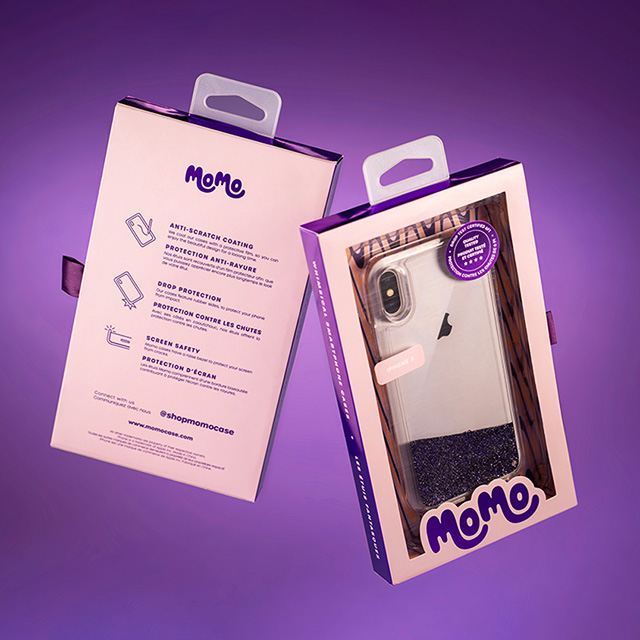 Momo / Phone Case Packaging