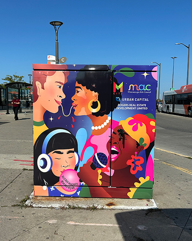 Alectra Box Mural / Square One Terminal